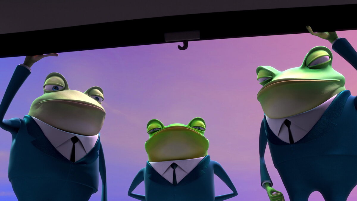 "В гости к Робинсонам". Поющие лягушки