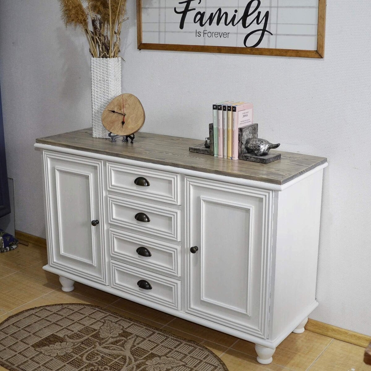 Тот же самый комод после перекраски