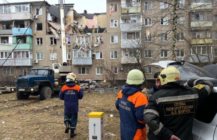    Взрыв газа произощел в жилом доме Ступина. Источник фото: ГУ МЧС по Московской области