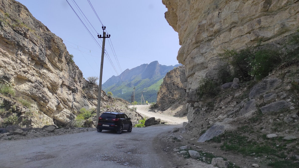 Финальный отрезок трассы в не очень хорошем состоянии. Фото - Кирилл Полиенко/Polienko: путешествуем вдвоем