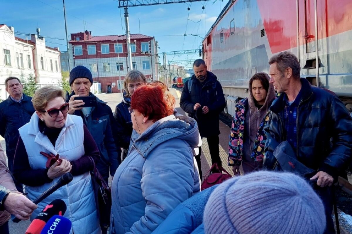    Поезд надежды. В Тюмень прибыли пациенты из Краснодона
