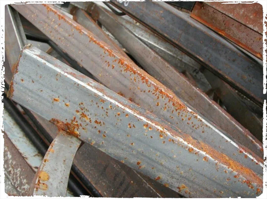 Корозия металлических рамм