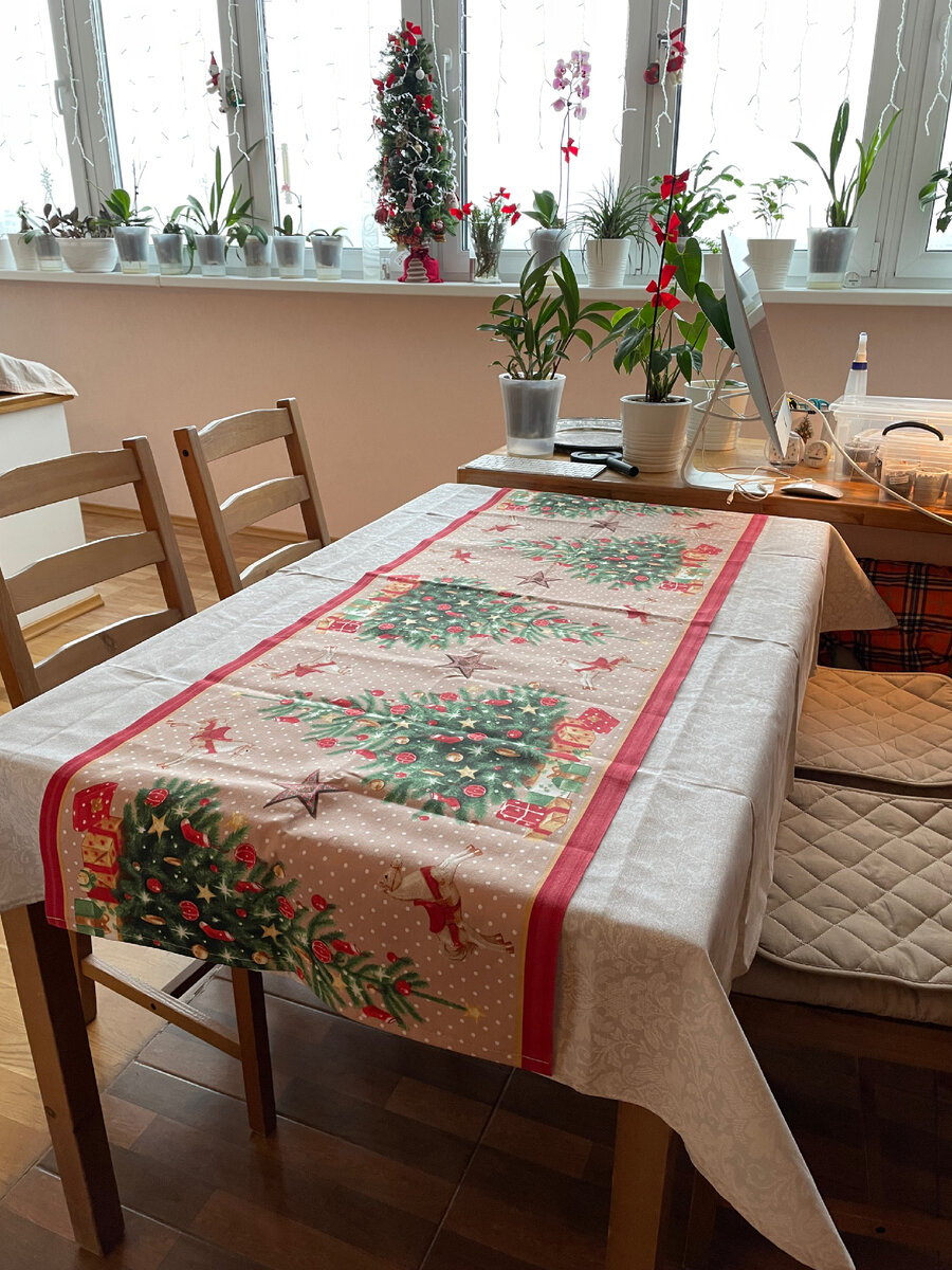 Скатерть с дорожкой 