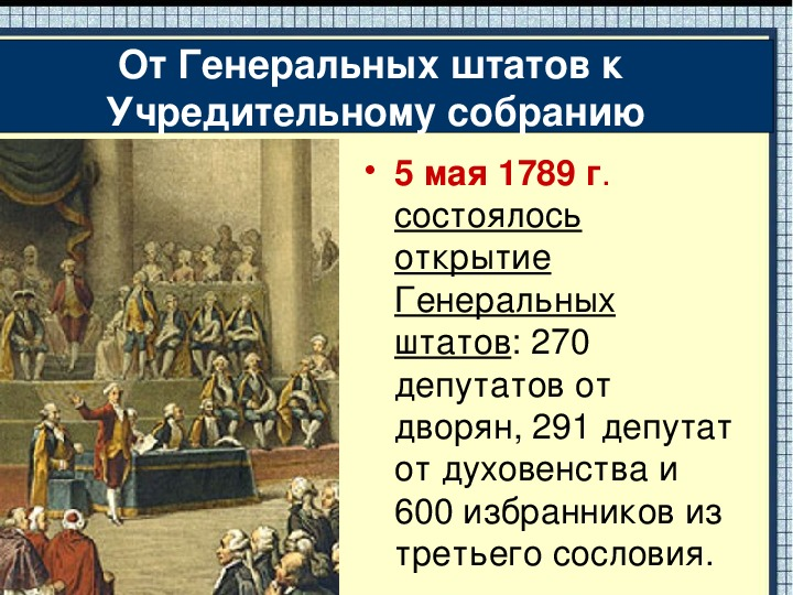 Составьте план по теме революция отменяет старые порядки