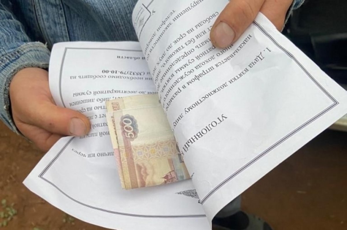    В Оренбурге за дачу взятки инспектору ГИБДД задержан водитель.