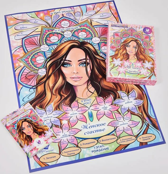 Где найти женское счастье? 🤔

В игре!

Я сейчас нисколько не шучу! А хочу познакомить вас с замечательной трансформационно-терапевтичной психологической игрой «Женское счастье» 🌸

Это простой и приятный способ совершить увлекательное путешествие в глубины своей сущности, познакомиться с собой поближе, узнать себя настоящую и открыть путь к своему счастью 🙏

В основе игры лежит прохождение 4-х этапов души: 
🌒Рождение
🌓Рост
🌔Цветение
🌕Зрелость

Цель игры:
🌸Определить, что сейчас больше всего «болит»
🌸Снять «эмоциональный заряд» с проблемной или сложной ситуации
🌸Проработать базовые состояния любви, доверия, принятия, безопасности, ценности, уважения по отношению к себе и миру в целом
🌸Освободиться от закоренелых негативных эмоций, обид, страхов, сожалений, тревог, зависимостей, чувств вины и т.п.
🌸Осознать что такое «истинное состояние счастья»
🌸Наметить конкретные шаги, на пути к личному состоянию счастья.

Игра помогает:
✅Взять ответственность за происходящие события в своей жизни на себя
✅Выйти из состояния «жертвы»
✅Осознать первопричины негативных состояний, проработать их
✅Принять «негативные» прожитые ситуации как опыт души, в котором она проходила обучение и получала уроки (ценностно-ориентированный подход)
✅Увидеть в «обидчиках» своих Учителей
✅Трансформировать «негативный» опыт в благодарность по отношению ко всем участникам в этой жизненной истории
✅Открыть новый свежий взгляд в себе на произошедшее, почувствовать состояние прощения, раскаяния, лёгкости, радости жизни
✅Увидеть возможности, скрытые таланты и потенциалы
✅Наполниться ресурсом и шагать по жизни уверенно и с лёгким сердцем! 😌

Хотели бы попробовать такой опыт, отправиться на поиски своего женского счастья. Сейчас много трансформационных игр на работу с подсознанием.
