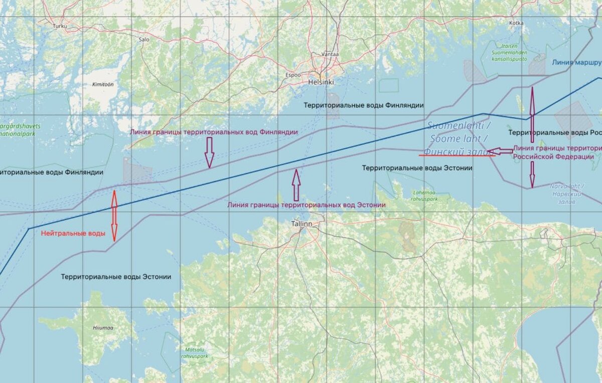 Пока ещё нейтральный воды Финского залива могу стать зоной противостояния...