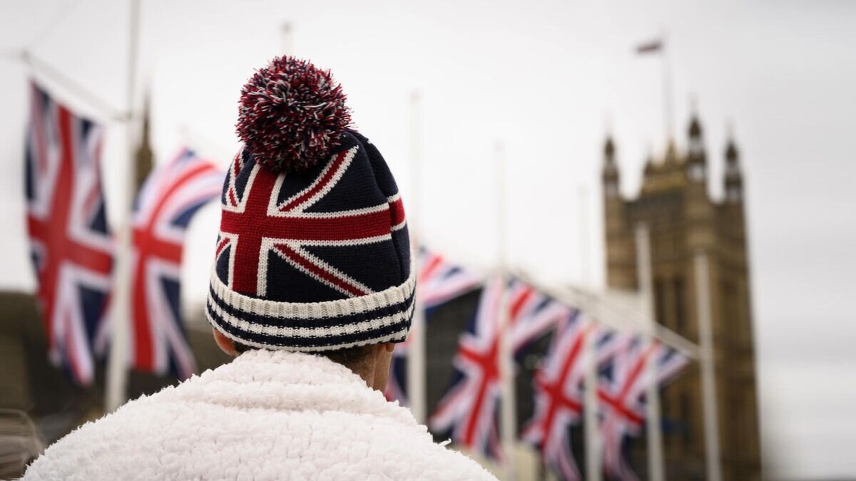    Сторонник Brexit на торжественных мероприятиях, посвященных выходу Великобритании из ЕС (Brexit Party) на площади Парламента в Лондоне© РИА Новости / Джастин Гриффитс-Уилльямс