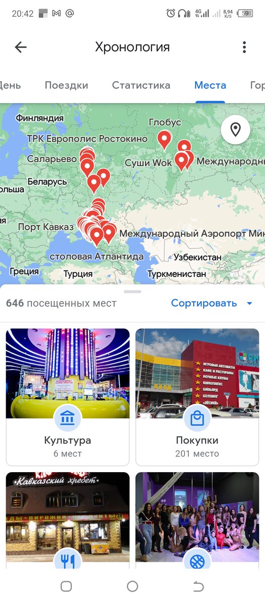 Скрин экрана автора