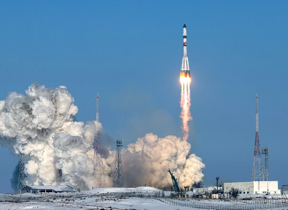 Старт "Союза-2.1а"