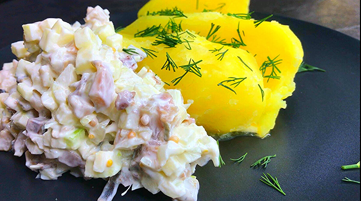 Даже не думала, что получится так вкусно. Закуска из селедки 