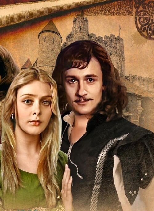 Сигоньяк (Олег Меньшиков) и Изабелла (Анна Исайкина)