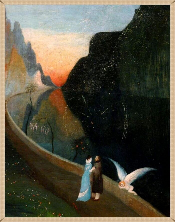 Чонтвари Костка (Csontváry Kosztka).Встреча влюбленных