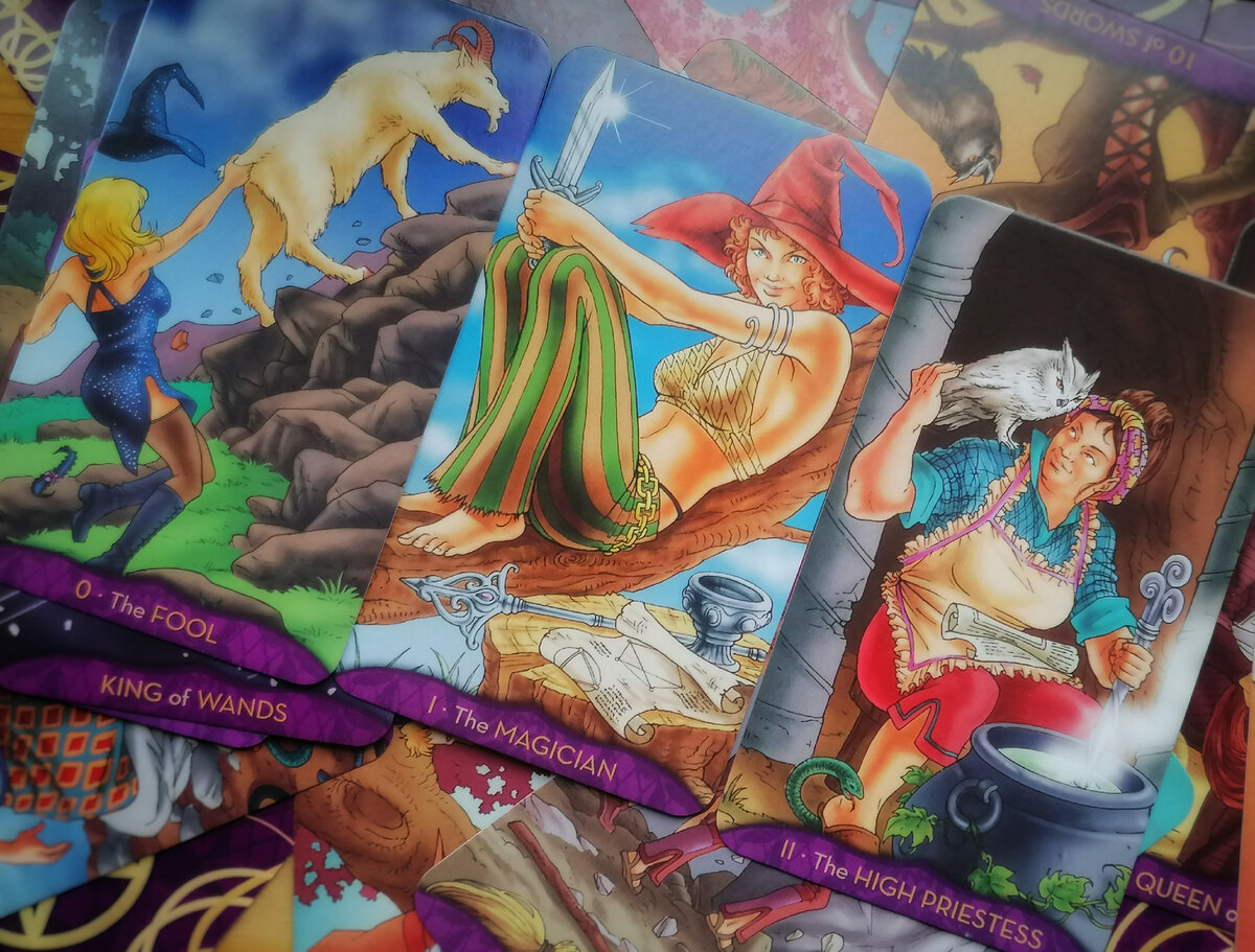 0 - Шут, 1 - Маг, 2 -Верховная Жрица