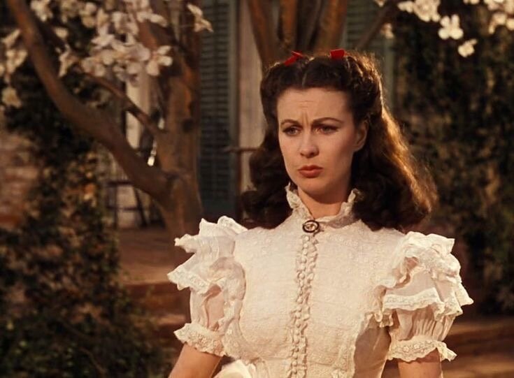 Прекрасная Вивьен в роли Скарлет