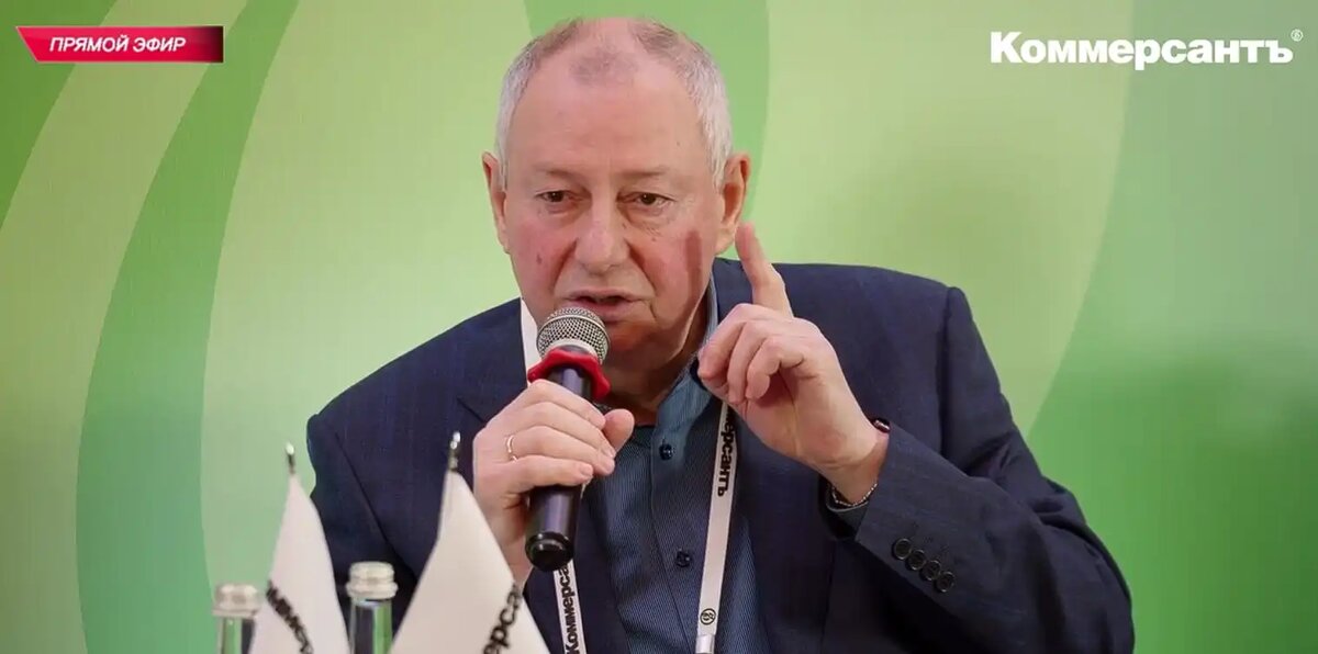 Владимир Гамза —  руководитель Проекта промышленной реновации в РФ (источник: скриншот Конференции День Агро, glavpahar.ru)