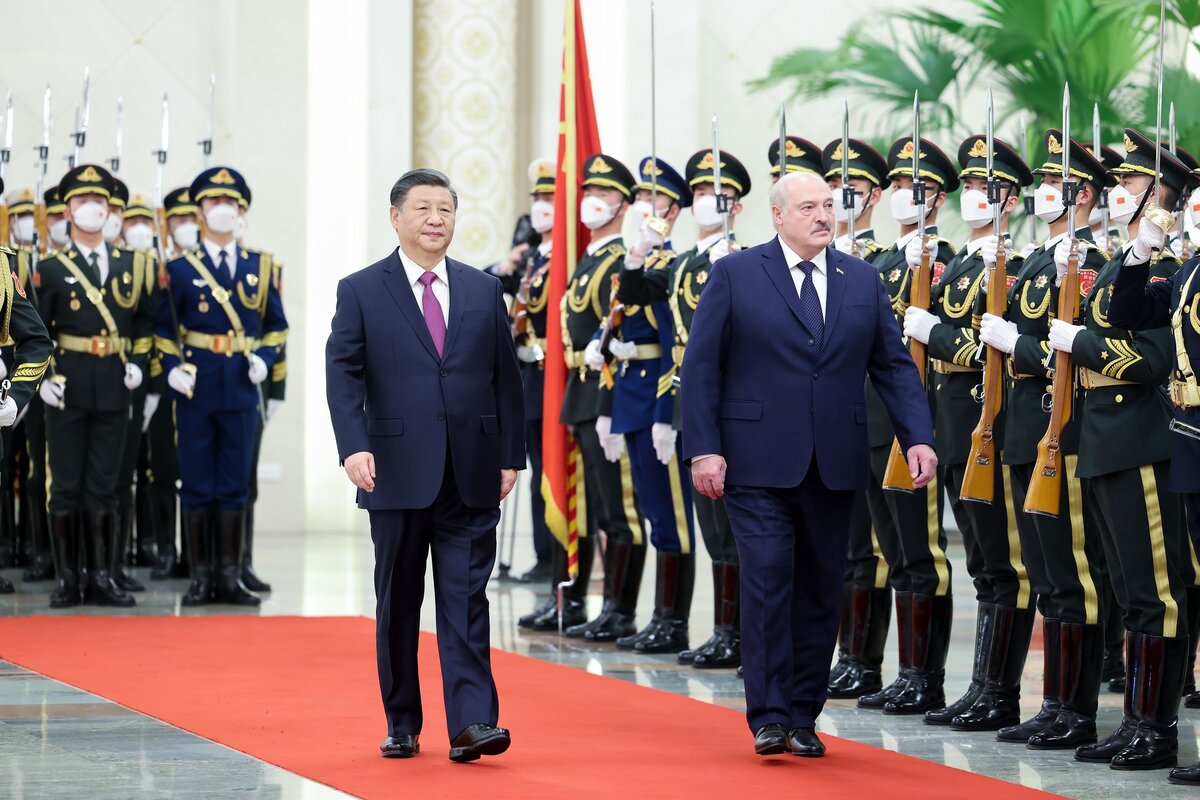 лукашенко в пекине