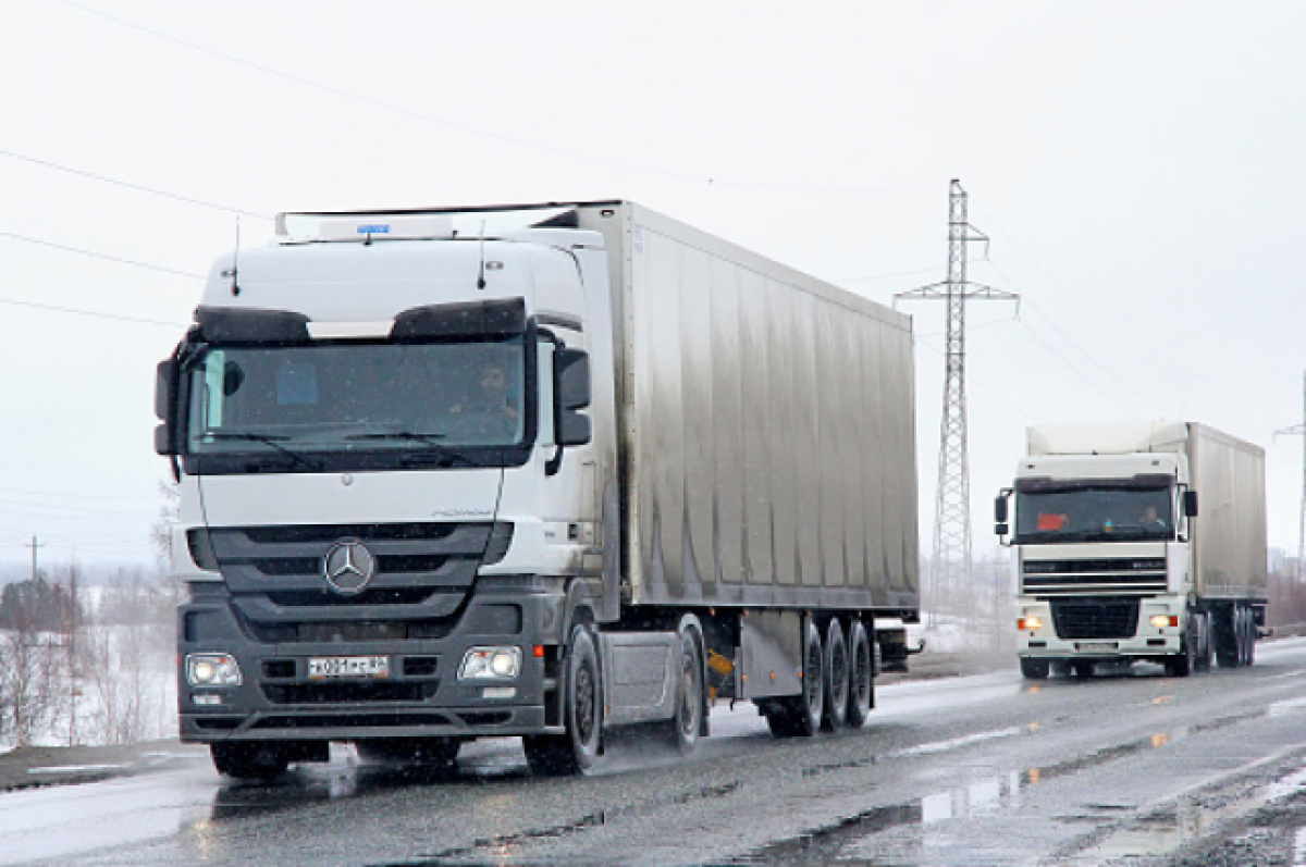    В Новосибирске ограничат движение грузовых автомобилей с 10 апреля