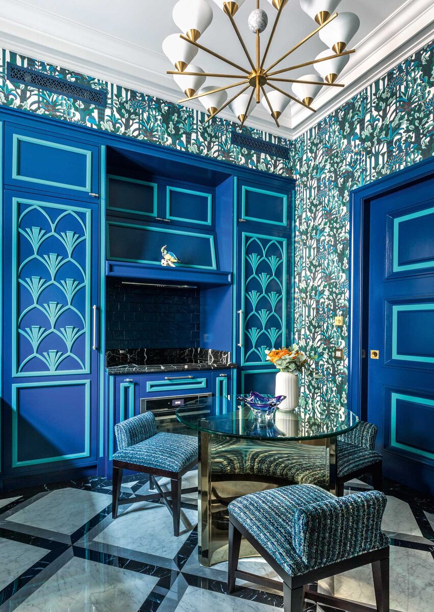 Кухня в студии декоратора Бориса Дмитриева. Фотограф Михаил Степанов. 