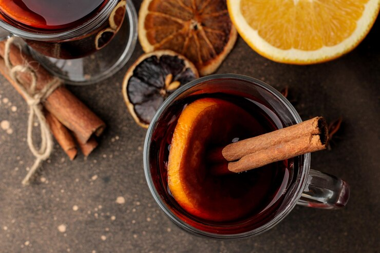Чай с корицей