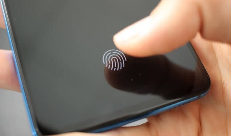    Сканеры, расположенные под экраном, работают не хуже, а даже лучше своих емкостных аналогов