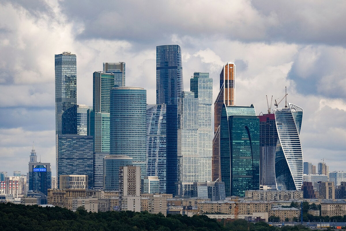 москва сити с высоты