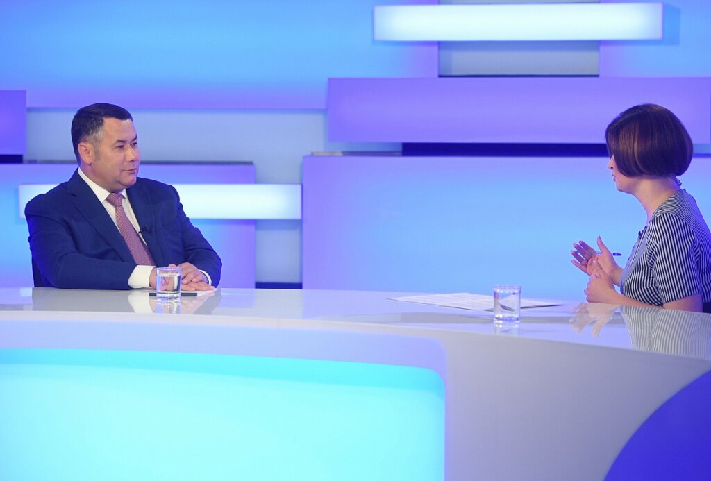 Игорь Руденя рассказал в прямом эфире об эпидситуации и красной жаре