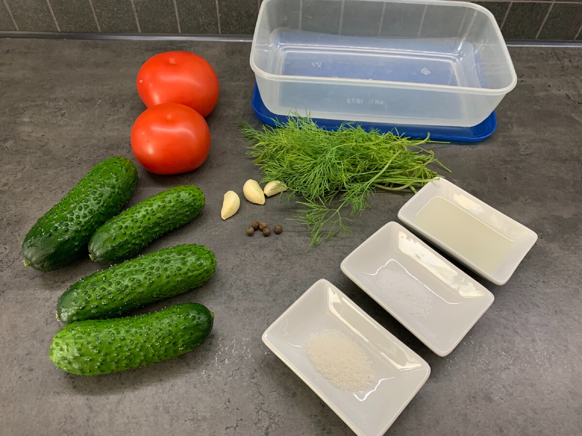 Набор для приготовления малосольных овощей