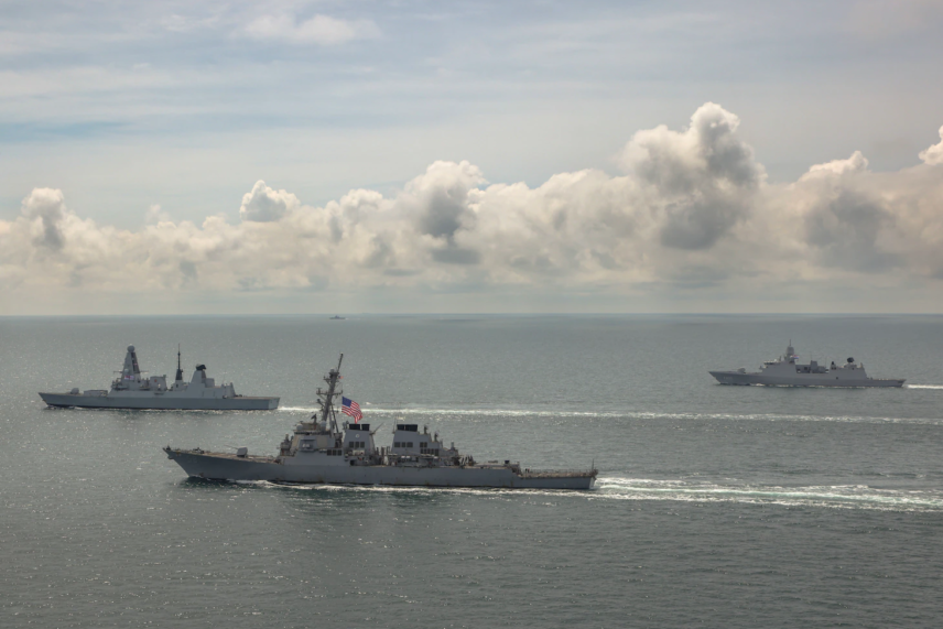 Учения «Sea Breeze-2021». Фото: 6-й флот США 