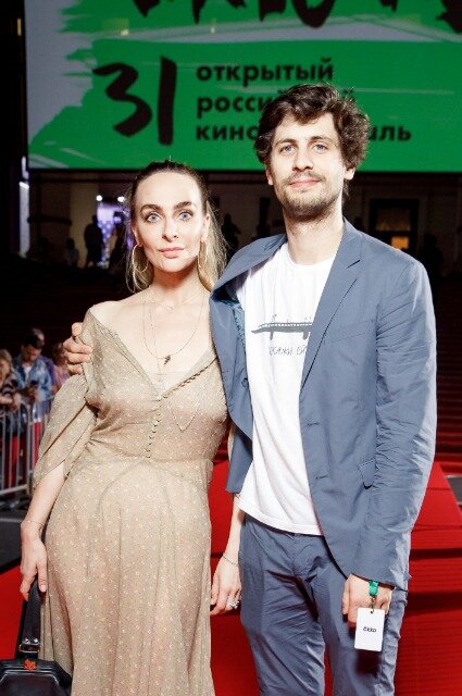 Екатерина и Александр на красной дорожке кинофестиваля