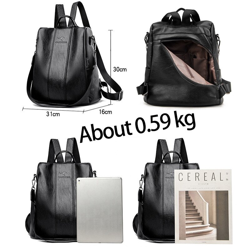 Женские рюкзаки из натуральной кожи