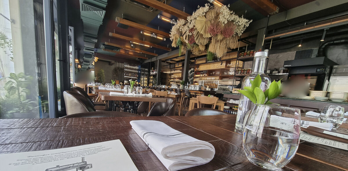 "Smoke BBQ", интерьер