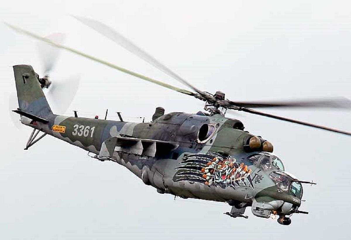 Российский "летающий танк" МИ35 М   twit.su