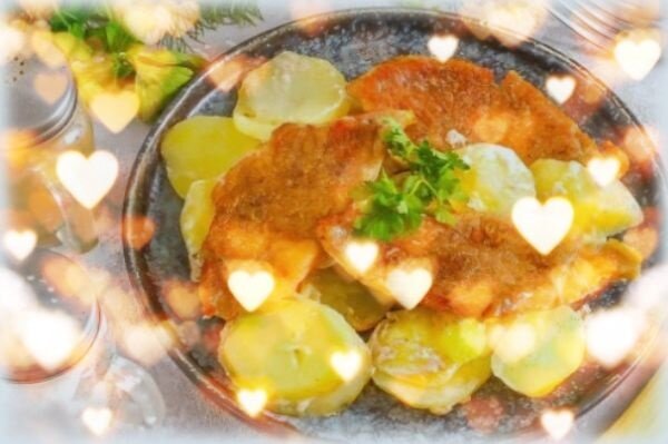 Картошка с мясом в духовке