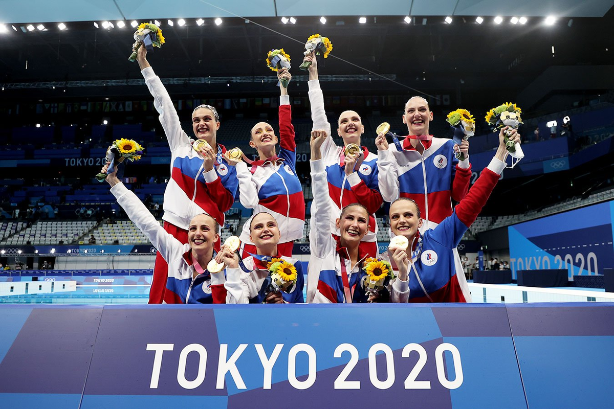 Tokyo 2020 olympics. Сборная России по синхронному плаванию 2021 Токио. Сборная России по синхронному плаванию Олимпийские чемпионки.