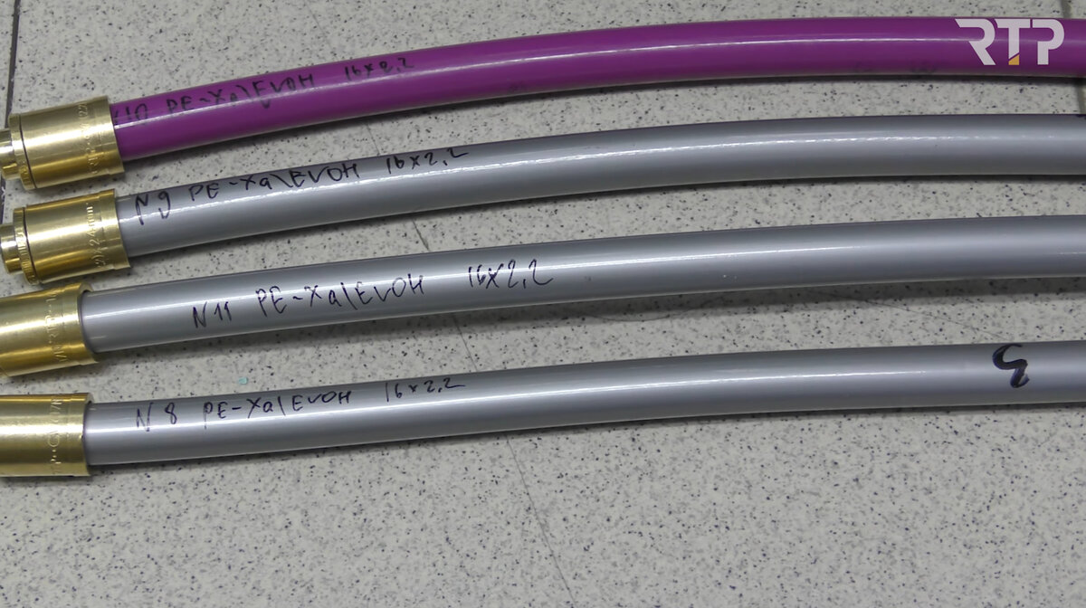 Образцы труб для эксперимента