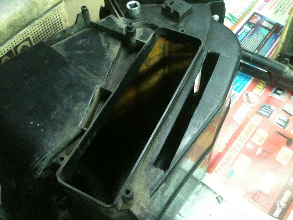 Доп отверстие для нагревателя