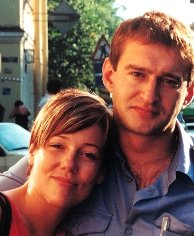 Анастасия и Константин Хабенские в 2003 году. Фото из архива бывшей тёщи