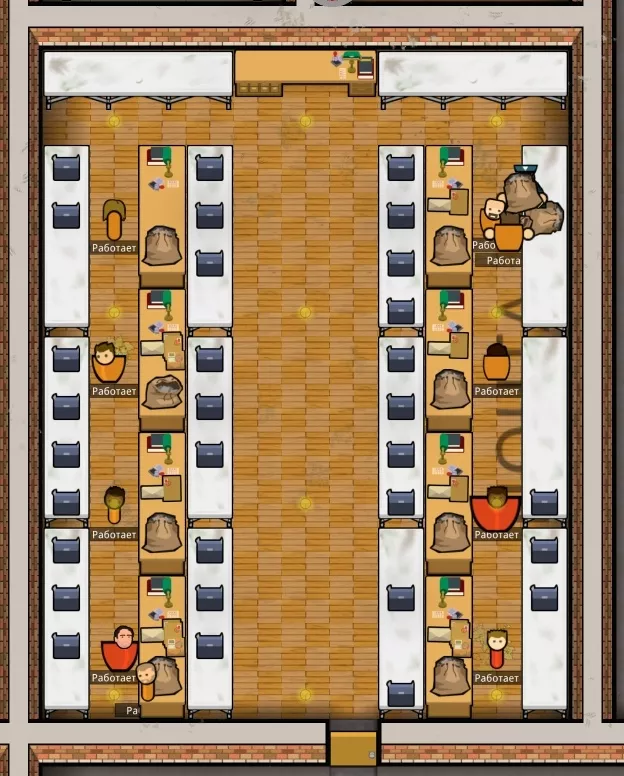 Prison architect комната для свиданий