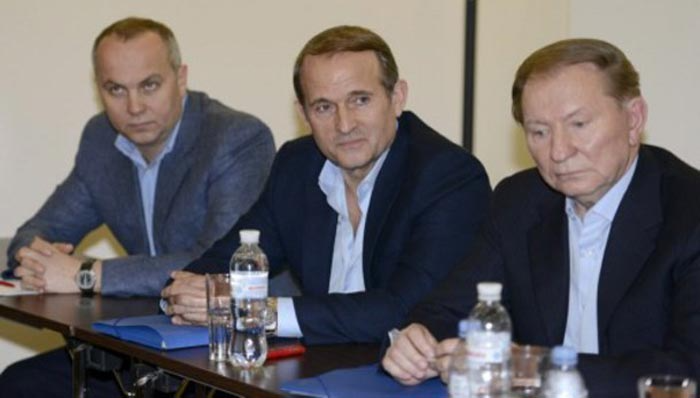 Виктор Медведчук и Леонид Кучма