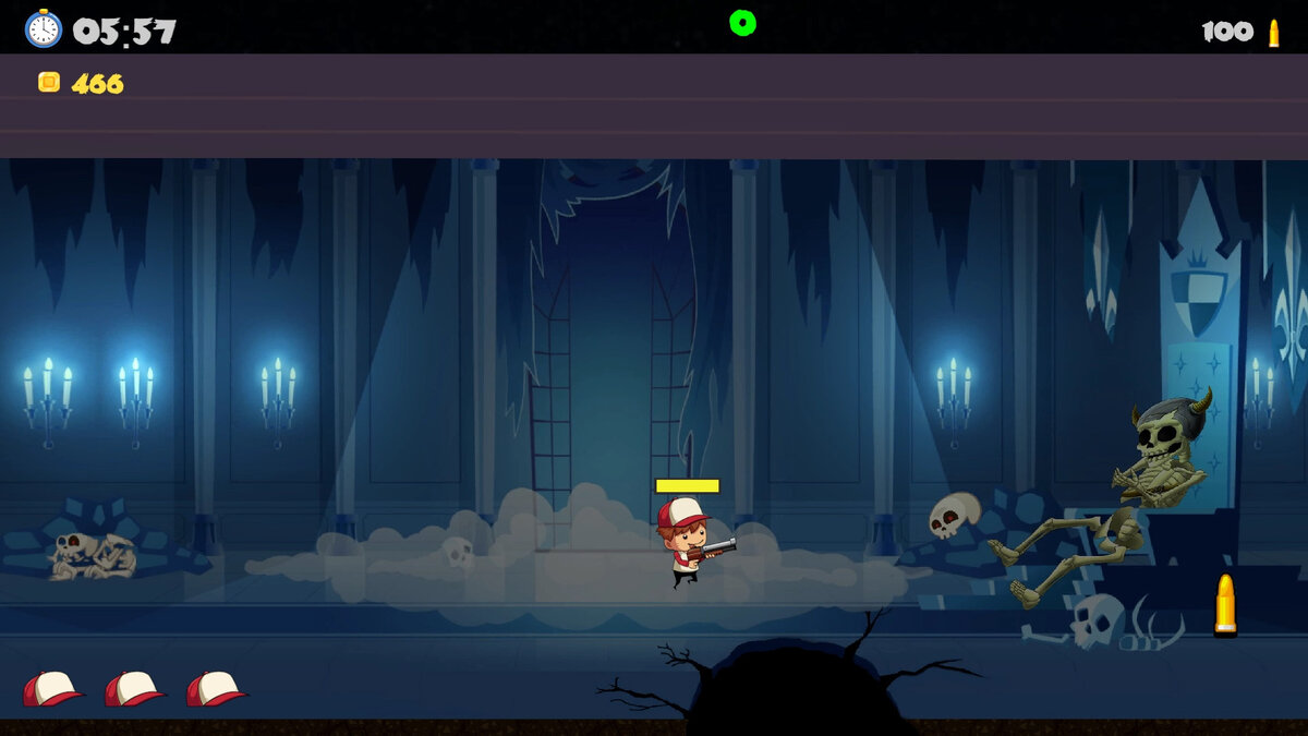 Игра Red Cap Zombie Hunter!