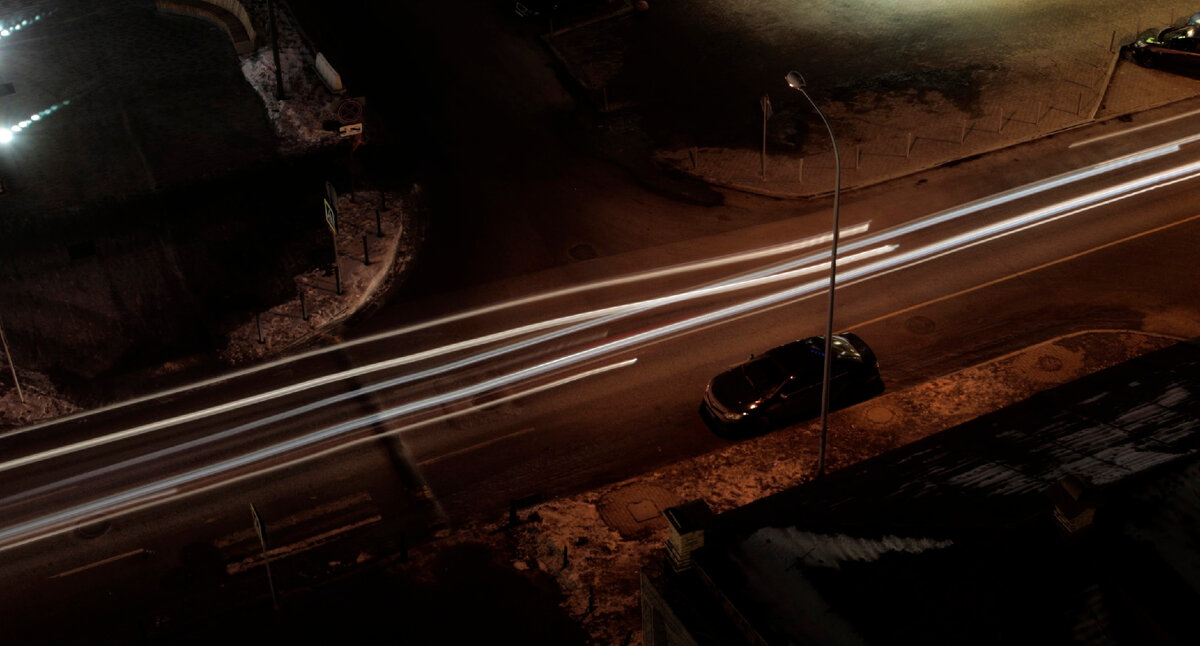 один кадр из всего таймлапса