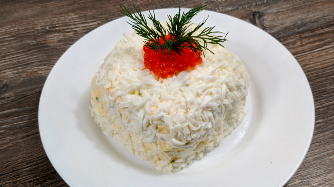 Крабовый салат с чесноком - пошаговый рецепт с фото на webmaster-korolev.ru