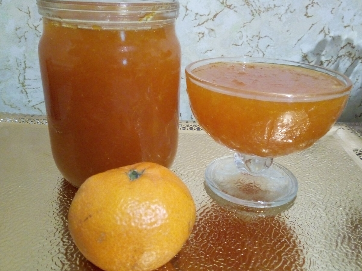 Варенье из мандаринов дольками рецепт с фото. Джем мандариновый из СССР.