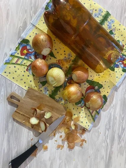 Вертикальная луковая грядка