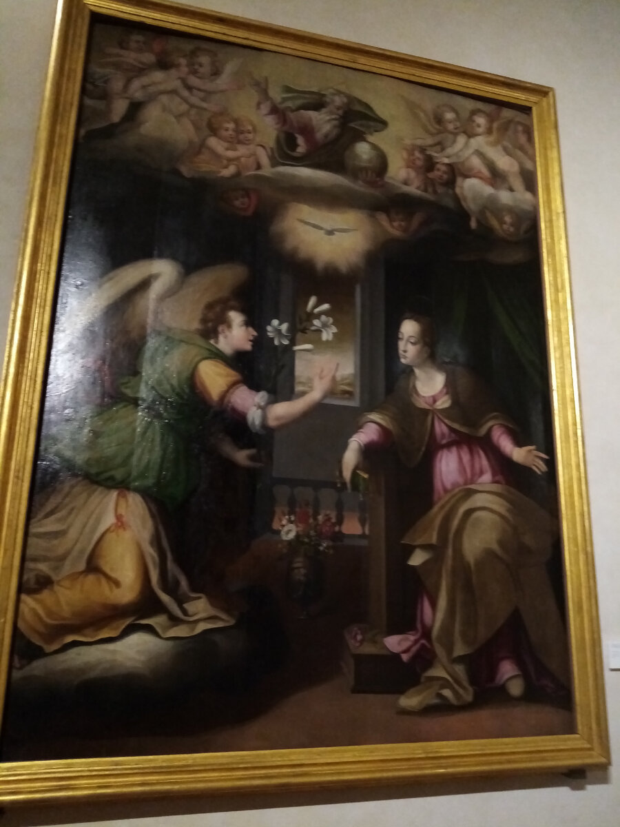 Флоренция Санта Мария дель Кроче Благовещание 