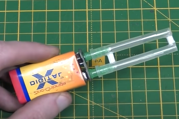 Крутая защита от взлом из батарейки