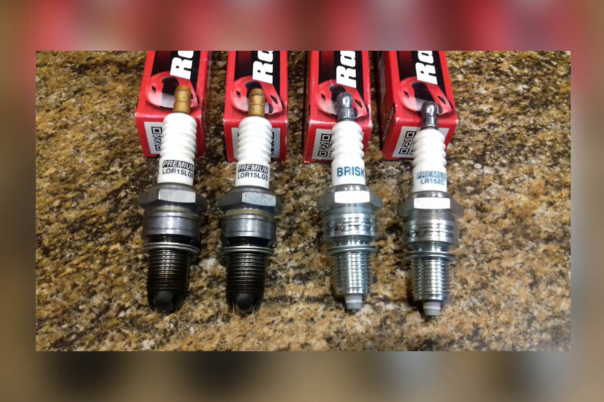 Так выглядит маркировка с калильным числом на автомобильных свечах.