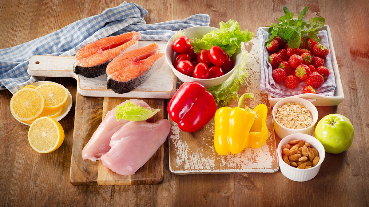 Правильная еда на день - залог здоровья 