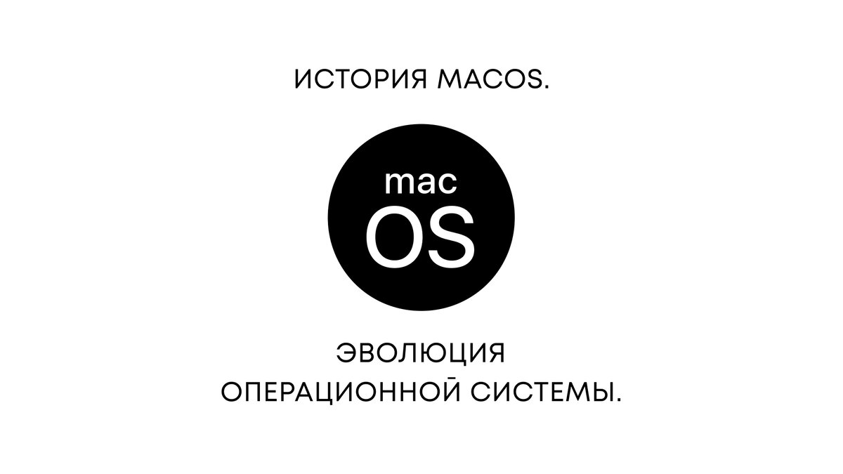 История MacOS. Эволюция операционной системы. | Hermon Group Media | Дзен